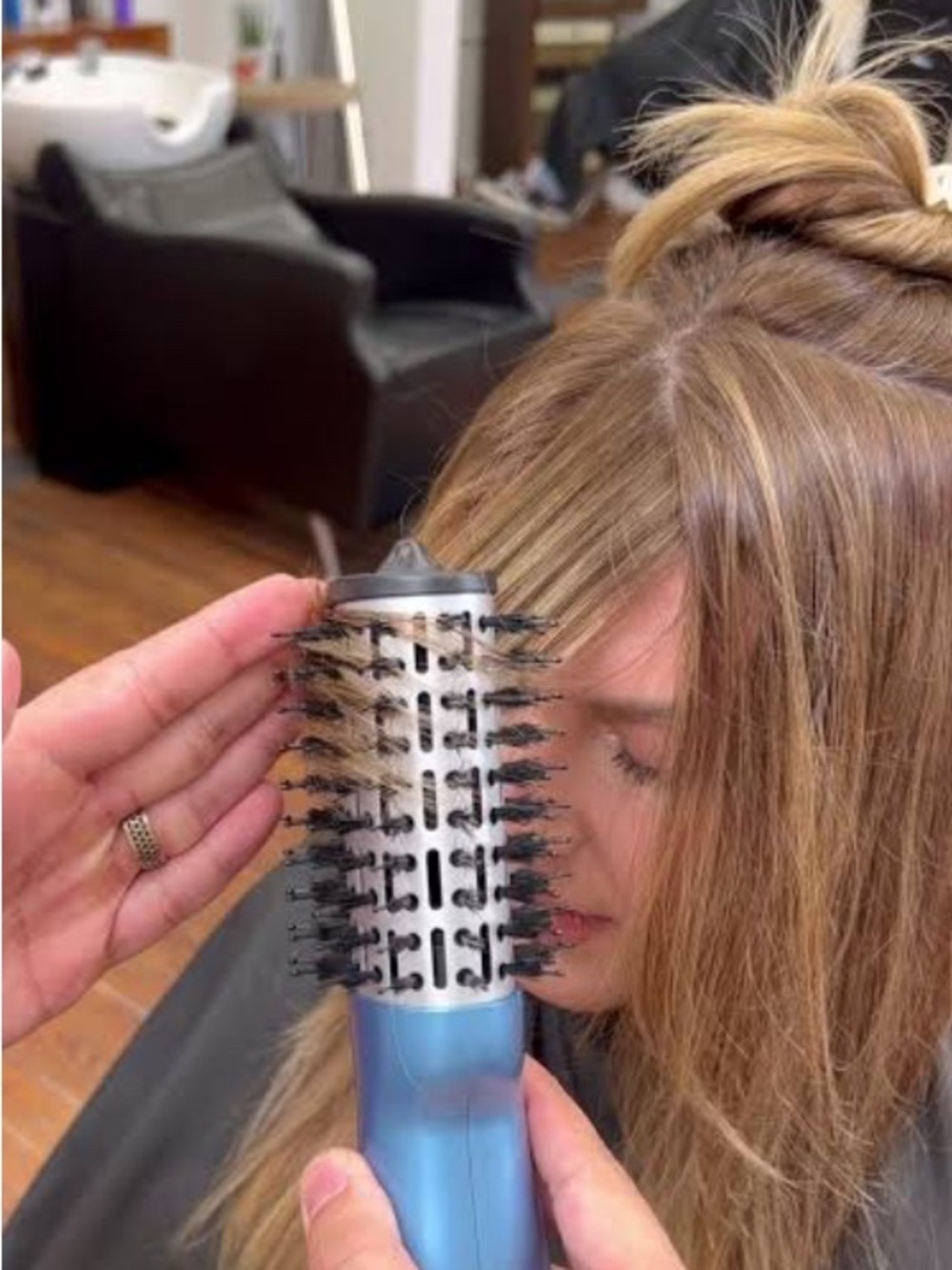 BaBylissPRO Nano Titanium Compact Hot Air Straightening Brush
